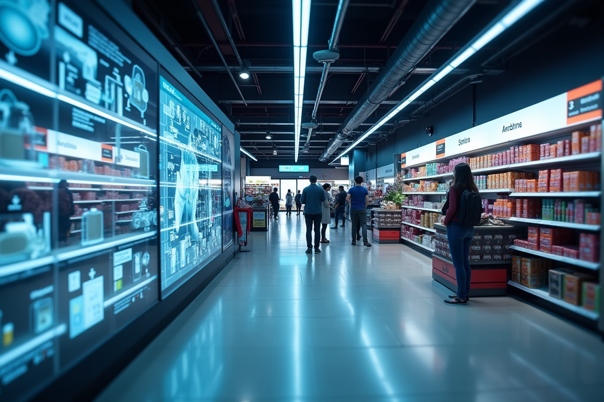 Utilisation de l’intelligence artificielle pour transformer le commerce